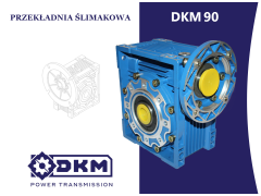 Przekładnia ślimakowa DKM 090 i20 90B14 (24/140) DØ35