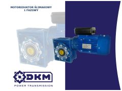 MOTOREDUKTOR 1F - SILNIK 0,25kW 1400 + PRZEKŁADNIA 040 i30 *47 obrotów